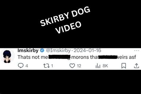 im skirby leaks|⛔️Watch Skirby dog video leaked Imskirby dog video skirby。